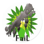 Boycott bp FaiL Sticker