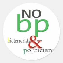 Boycott BP oil spill Stickers