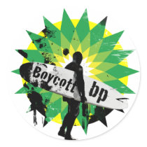 Boycott bp sticker