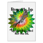 Boycott bp t shirt tie dye spread the word 2 cards