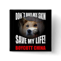 Boycott China buttons by TheAnimalLiberator Boycott China buttons