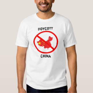 boycott china shirt