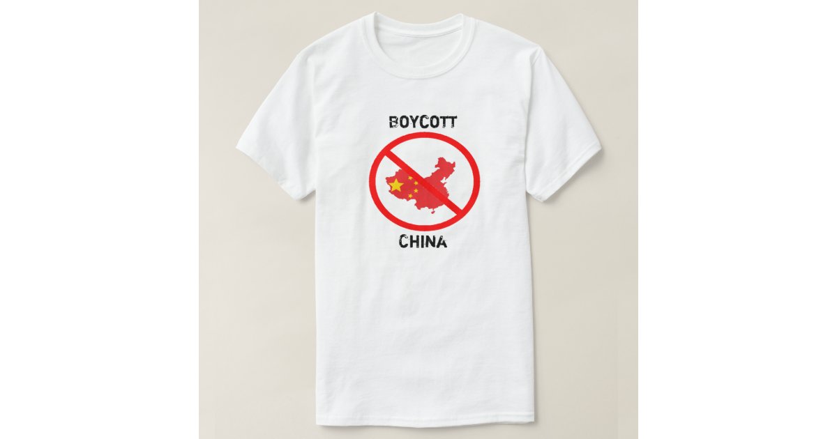 boycott china shirt