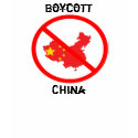 Boycott China t-shirts by smallaxe Boycott China t-shirts