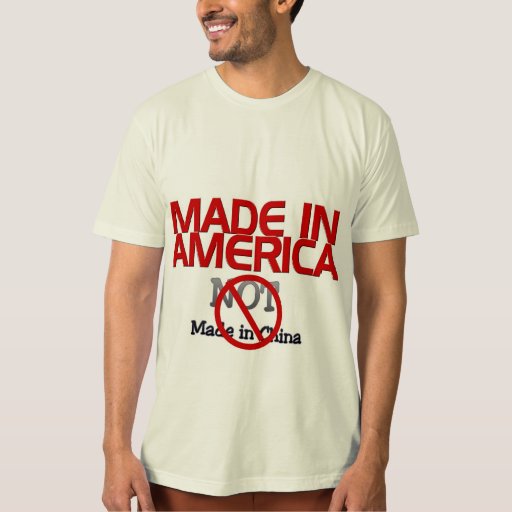 t shirt made in china