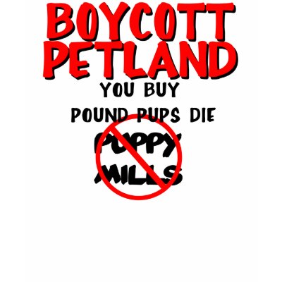 Boycott Petland Shirts by spayaustin