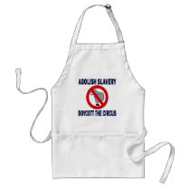 BOYCOTT THE CIRCUS APRONS