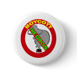 BOYCOTT THE CIRCUS BUTTON