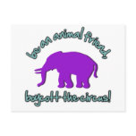 boycott the circus postcards