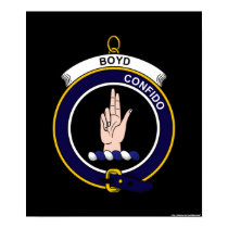 Boyd - Clan Crest posters by scottishclans Boyd - Clan Crest posters