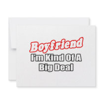 Boyfriend...Big Deal invitations by Boyfriend_Shirts Boyfriend...Big Deal invitations