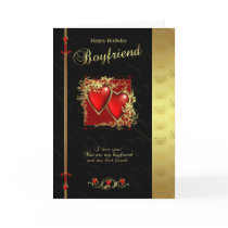Boyfriend Birthday Card - Happy Birthday Boyfriend