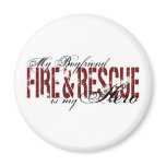Boyfriend Hero - Fire & Rescue Fridge Magnet