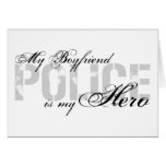 Boyfriend Is My Hero - POLICE Card