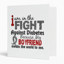 Boyfriend Means World To Me Diabetes Binders