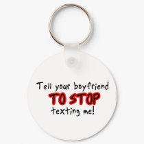 Boyfriend Texting keychains
