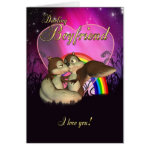 Boyfriend Valentine's Day Card With Cute Love Squi Boyfriend Valentine's Day Card With Cute Love Squi