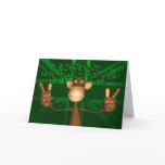 Boyfriend Wild Birthday Union Jack, Green Card