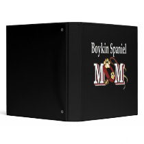 Boykin Spaniel Mom Vinyl Binders