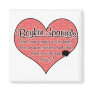 Boykin Spaniel Paw Prints Dog Humor Refrigerator Magnets