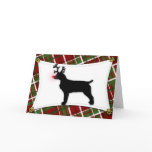 Boykin Spaniel Reindeer Christmas Card