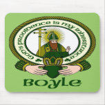 Boyle Clan Motto Mouse Pad