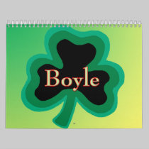 Boyle Family Calendar calendars