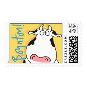 Boynton Cow Postage Stamp