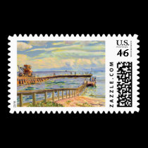 Boynton Inlet postage stamp stamps
