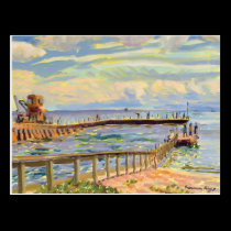 Boynton Inlet postcard postcards