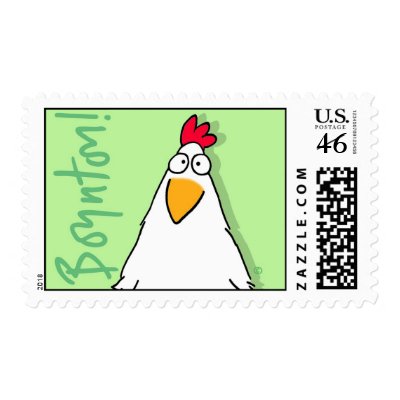 Boynton Philadelphia Chicken Stamps