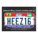 Boy's 16th Birthday Ohio Invitation