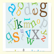 Boys Alphabet Poster posters