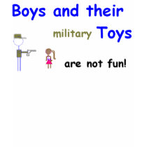 Boys and their Toys Ladies Shirt
