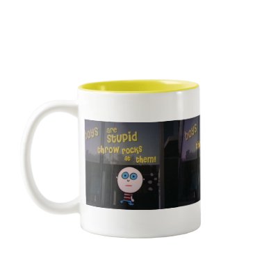 Boys are Stupid Mug by law12girl