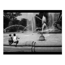 Boys at Logan Circle Postcards
