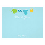 Boys Baby Shower Thank You Note invitations