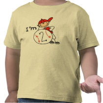 Boy's Baseball I'm 2 Tshirt