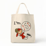 Boy's Baseball I'm 5 Tshirts and Gifts Canvas Bags