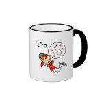 Boy's Baseball I'm 5 Tshirts and Gifts Mugs