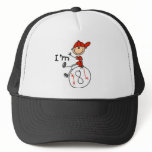 Boys Baseball I'm 8 Trucker Hat