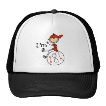 Boys Baseball I'm 8 Trucker Hat