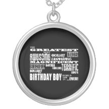 Boys Birthdays : Greatest Most Birthday Boy Necklace