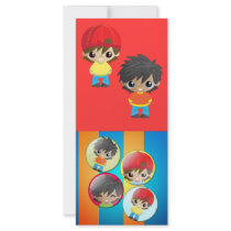 Boys Book Mark rack cards by sugraphic Boys Book Mark rack cards