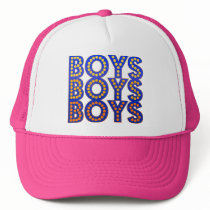 Boys Boys Boys Mesh Hats