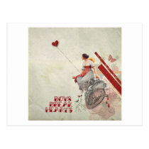 Boys Break Hearts postcards