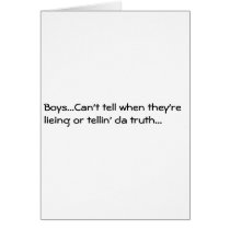Boys... cards