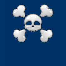 Boy's Cartoon Skull T-Shirt