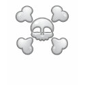 Boy's Cartoon Skull T-Shirt by halegrafx Boy's Cartoon Skull T-Shirt