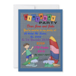 Boys Catch a wave invitations